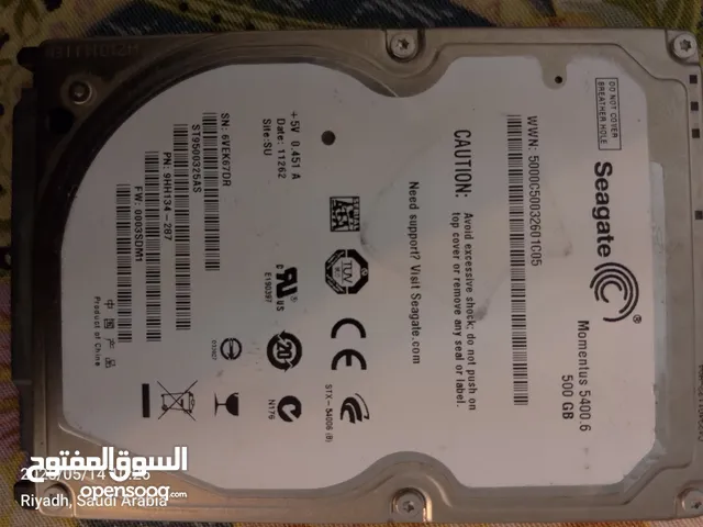 HDD 500GB LAPTOP (Health 70-95%)