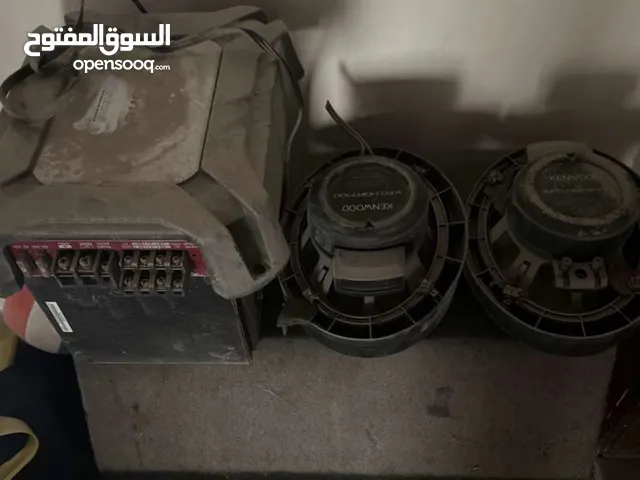Speakers: Kenwood Subwoofers Sony XM-ZR604 amplifier