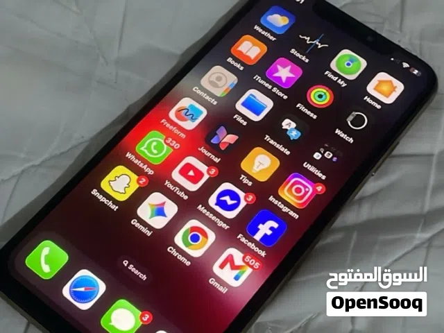 iPhone Xs max أس ماكس غير بطارية وشاشة