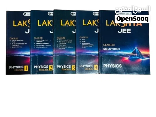 Physics Wallah Lakshya JEE Class 12 Physics Module Set (4 Books + Solutions) - Excellent Condition