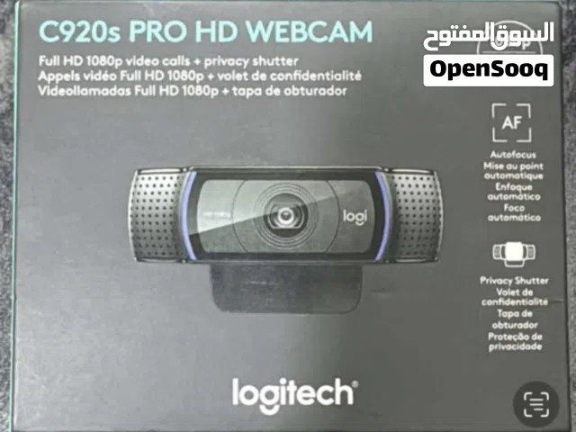 كاميرا ويب Logitech C920s Pro HD