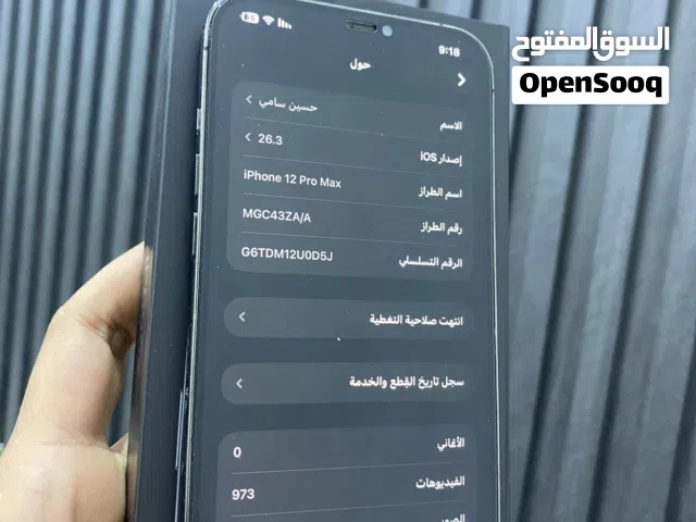 Apple iPhone 12 Pro Max 256 GB in Basra