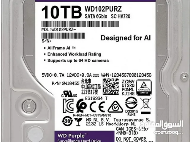 10TB HDD Purple NEW