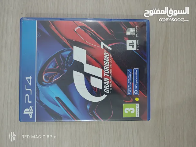 دسكه gran turismo 7 على بلايستيشن 4 استعمال نظيف