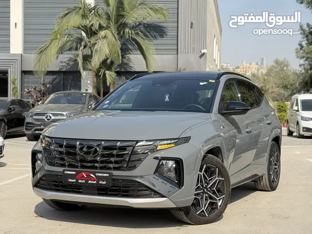 هونداي توسان NLine ترخيص 2022 محرك 1600 هايبرد plug in/يقطع على الشحنه 65 كيلو متر  271 حصان