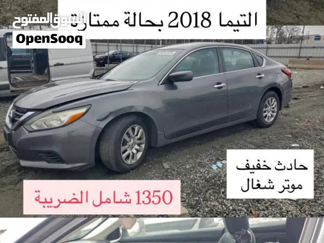 التيما 2018 بحالة ممتازة حادث خفيف غير مكلف