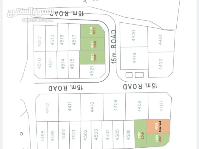 مخطط النماء ( حي عاصم) في بركاء