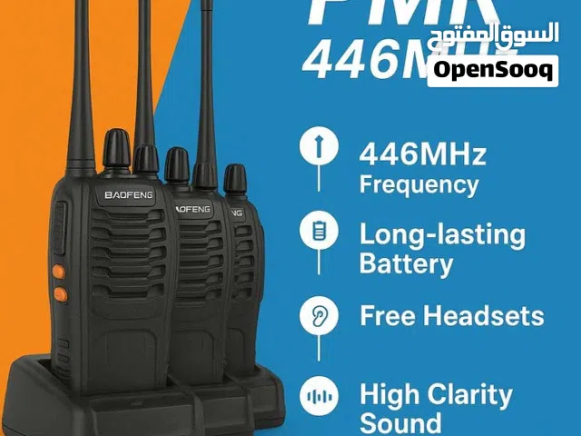 Ensemble de 4 Talkie Walkie – Communication rapide et simple