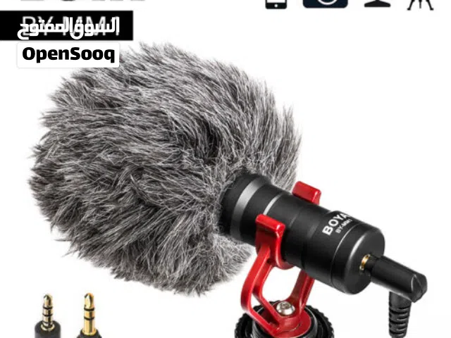 ميكرفون للموبايل و اللابتوبات و الكاميرات BY-MM1