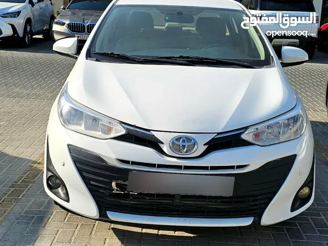 TOYOTA YARIS 2019 MODEL { PRICE : 3350 BD} تويوتا يارس موديل 2019 (السعر: 3350 دينار بحريني)