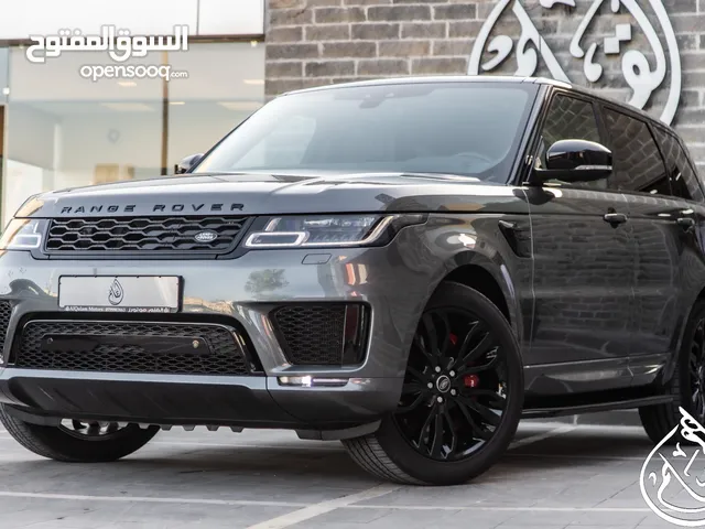 Range Rover Sport 2019 P400e Hse Black package السيارة وارد المانيا و قطعت مسافة 38,000 كم فقط