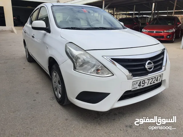 نيسان صني موديل 2018 جمرك جديد شاشه وكاميرا صنف مميزه