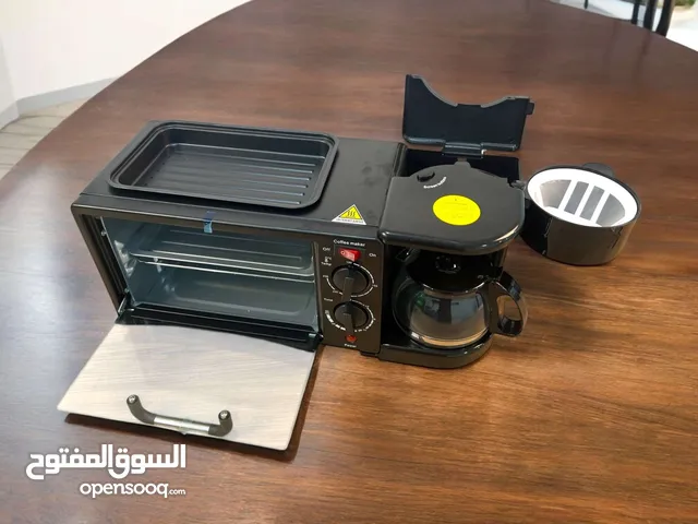 فرن 3في1. فرن يجمع بين الفرن والمقلاة وغلاية الشاي او القهوة