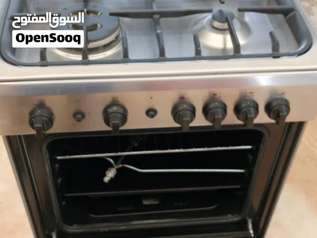 Indesit 4-Burner Freestanding Gas Cooker with Oven  Stainless Steel  Excellent Condition