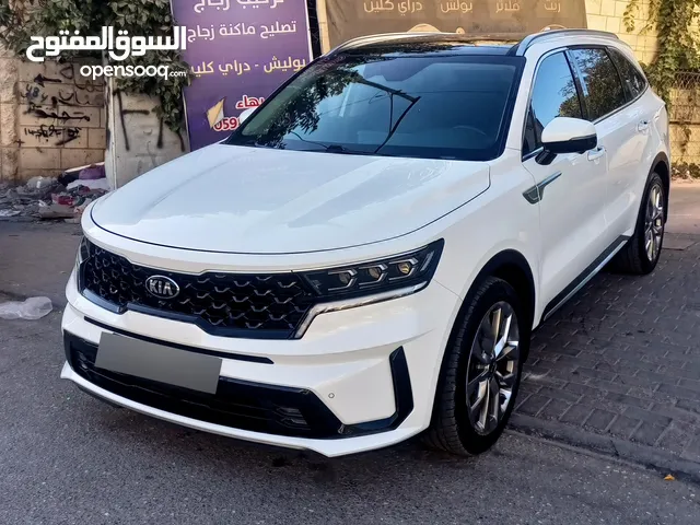 كيا سورينتو 2021  فل مسكر مع فتحه سقف بانوراما