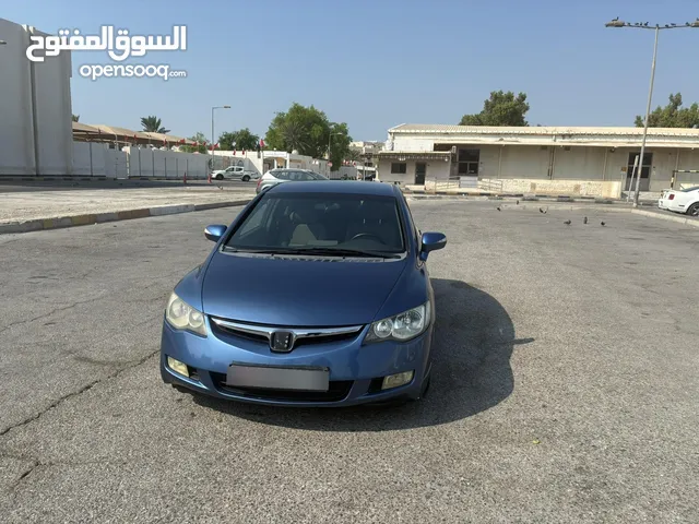 Honda Civic 2008 blue color clean car