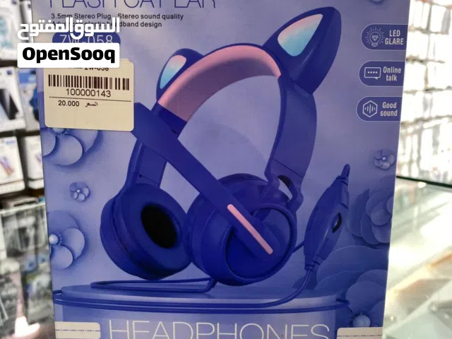 سماعة رأس  zw_058  New  جديد