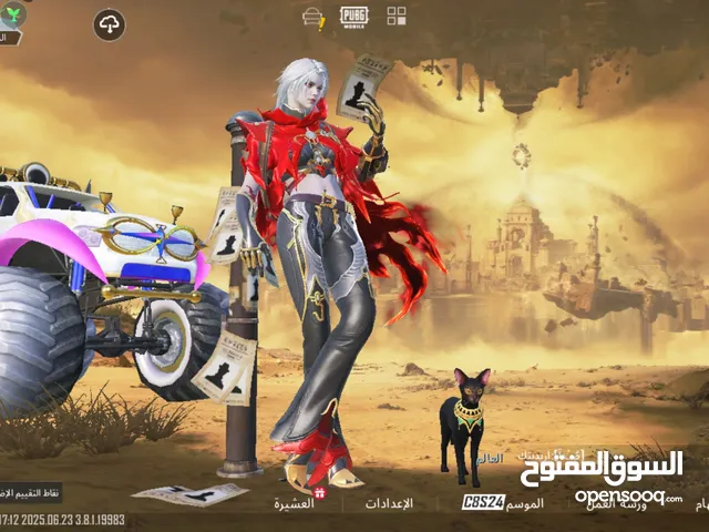 حساب ببجي للبيع بنور الله