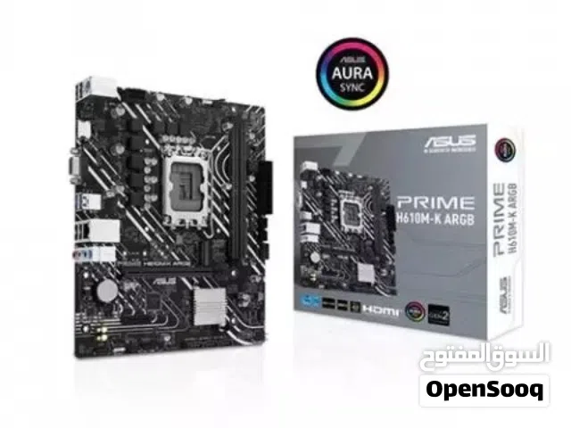 مذربورد  asus prime h610m-k d5