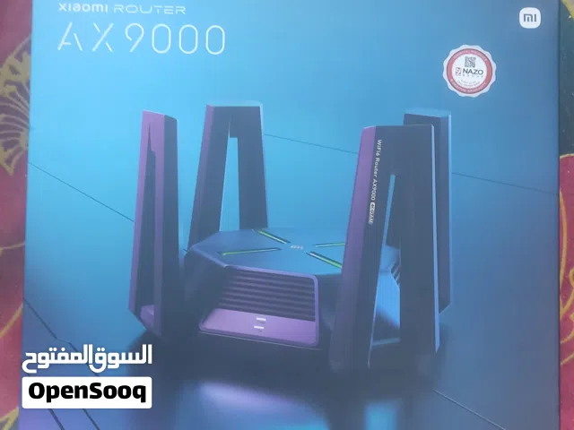 السلام عليكم راوتر جديد شركة شاومي ax9000 مامستخدم ولا دقيقة للبيع