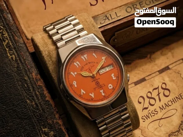 WEST END WATCH SWITZERLAND MADE ALL OREGIONAL AUTOMATIC 2878 MACHINE
