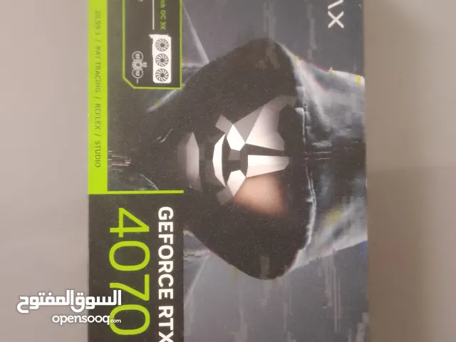 كارت شاشة rtx 4070 جديد