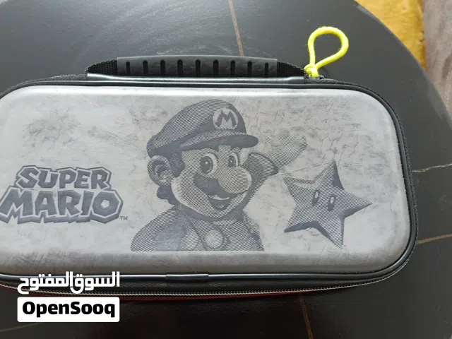 حقيبة جهاز نينتندو سويتش الاصلية اصدار سوبر ماريو لون رمادي