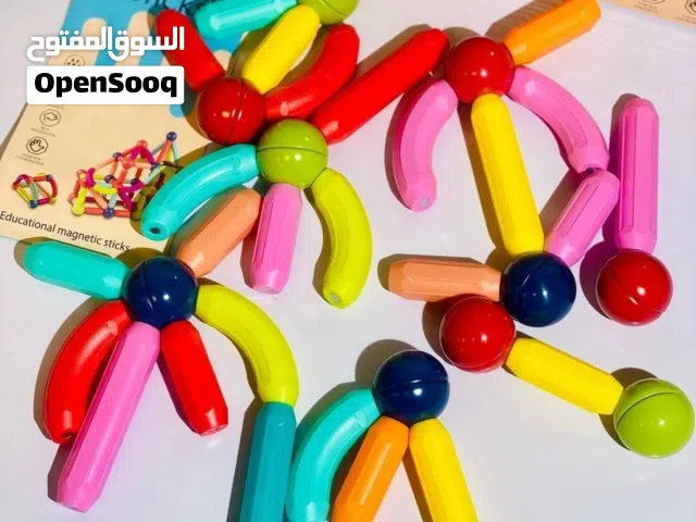 تركيبات مغناطيس لعبه تعليمية وترفيهية في نفس الوقت للطفل