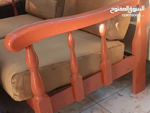 sofa set brown color