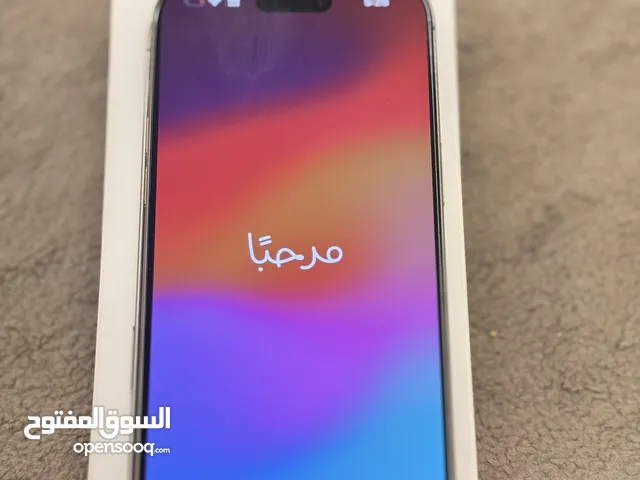 ايفون 15 برو ماكس تيتانيوم 256 قيقا شبه جديد