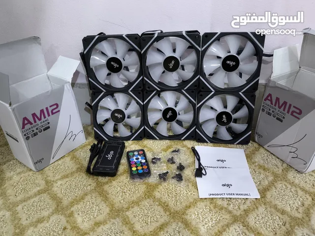 RGB Cooling Fans with Controller