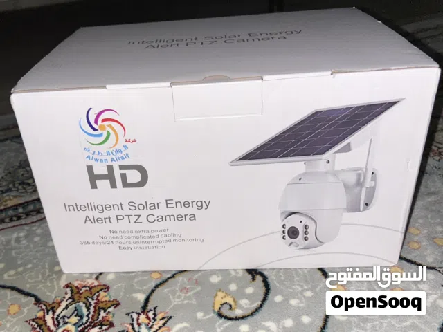 كاميرا مراقبة خارجية بالطاقة الشمسية (Solar PTZ Camera)