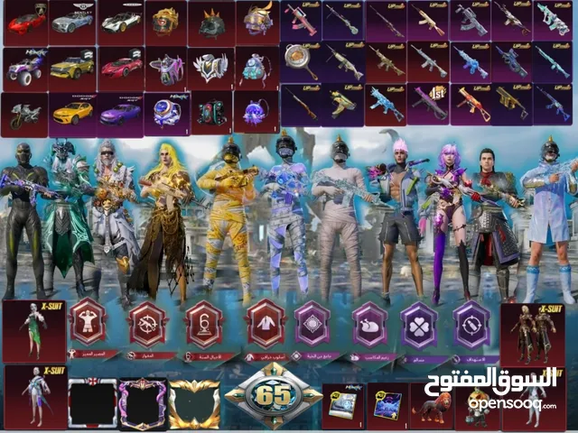 Pubg Accounts and Characters for Sale in Dubai