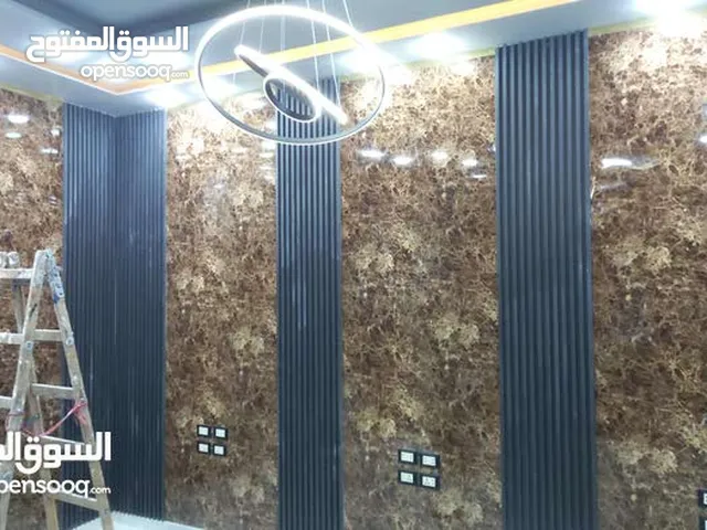 مخزن مجهز بالكامل الصالون حلاقه نقط كهرباء لثلاث كراسي حلاقه + كرسي غسيل شعر رقم المالك