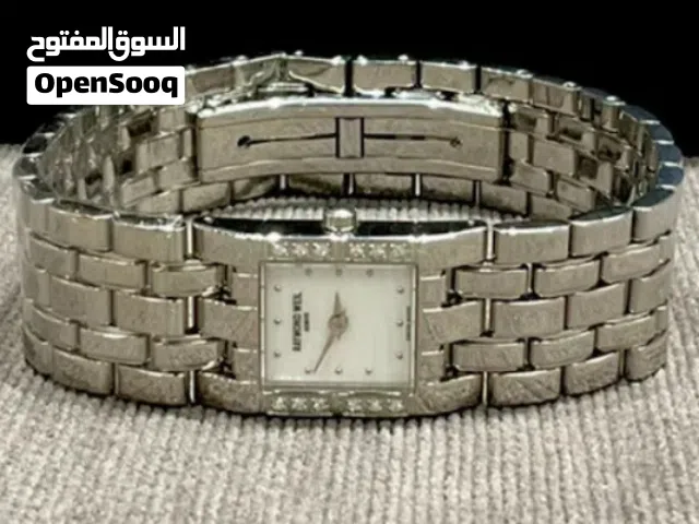RAYMOND WEIL Geneve MOP Dial (Mother Of Pearl ) 5886 With 12 Diamond Ladies Quartz Watch