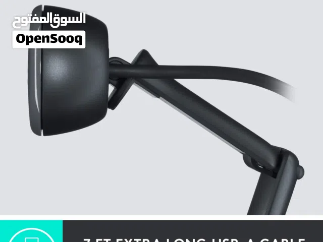كاميرا الويب Logitech C505 HD ذات النطاق الممتد Logitech C505 HD Webcam – Long-Range Mic & Crisp Vid