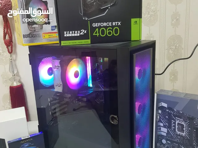 Pc Custom Build With MSI  RTX 4060 32 GB Ram