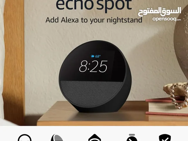 Amazon Echo Spot Smart alarm clock with Alexa