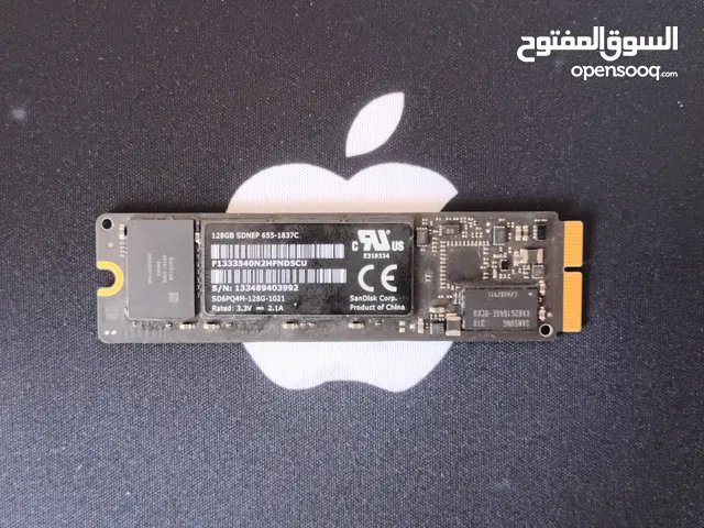 هاردسك لابتوب APPLE سعة 128جيجا SSD