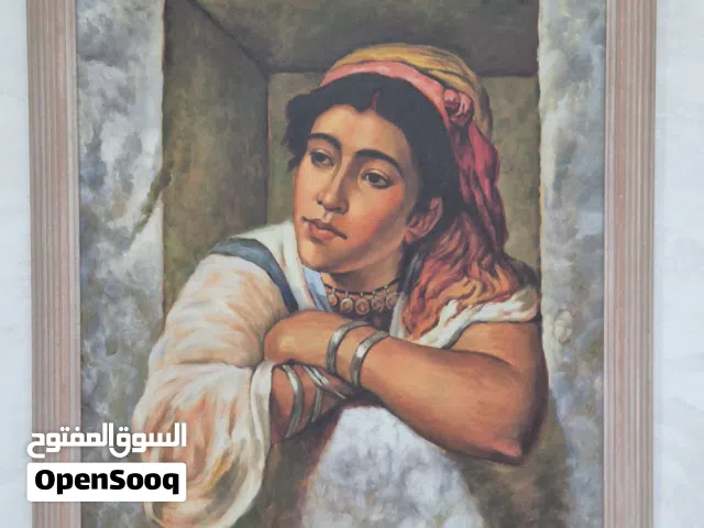 Original Mohamed Inekach Painting (1999) – Rare Artwork