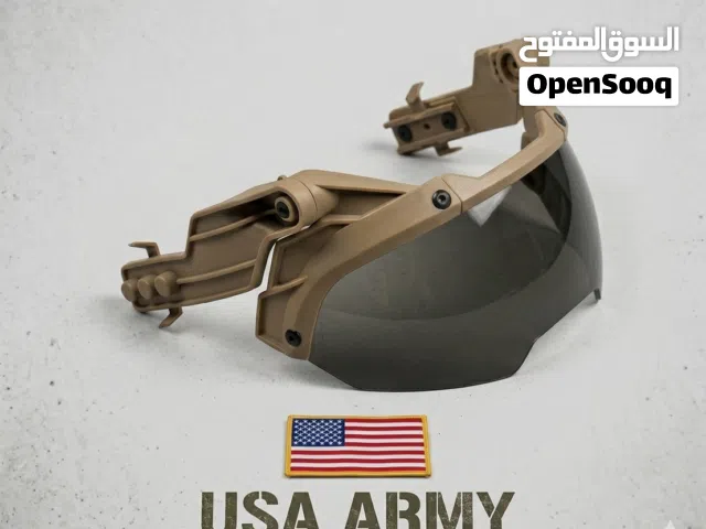 نظارة تكتيكية عسكرية احترافية قابلة للتركيب على الخوذة الحماية الكاملة لعيونك في أصعب الظروف اوربية