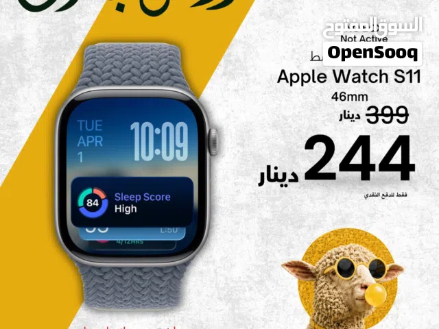 Apple watch s11 46 m new without box // ابل واتش اس 11 جديد بدون كرتونة