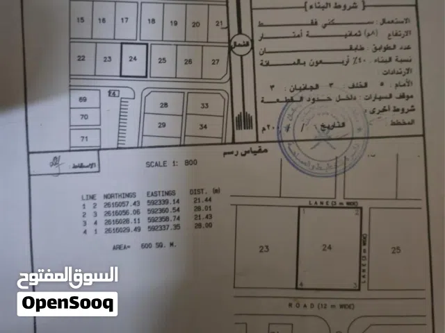 Residential Land for Sale in Al Batinah Barka
