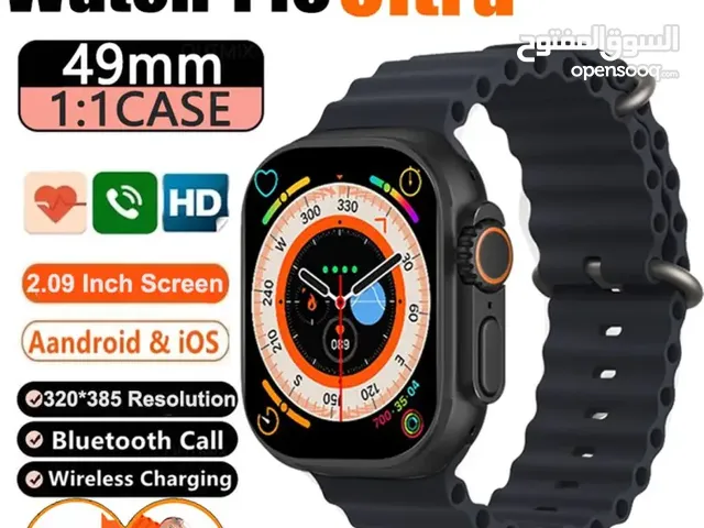 Ultra 2.09 سمارت ووتش بشاشة Infinite Display – الساعة الذكية اللي تواكبك بكل لحظة