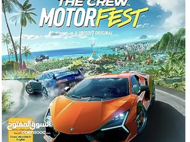 قرص العاب سيارات بلستيشن 5 the crew motorfest لعبة مناسبة للجميع