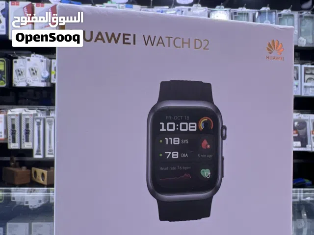 Huawei Watch D2 ساعة هواوي الطبية  تخطيط القلب تتبع شامل للصحة أكثر من 80 وضعاً رياضياً نمط الحياه