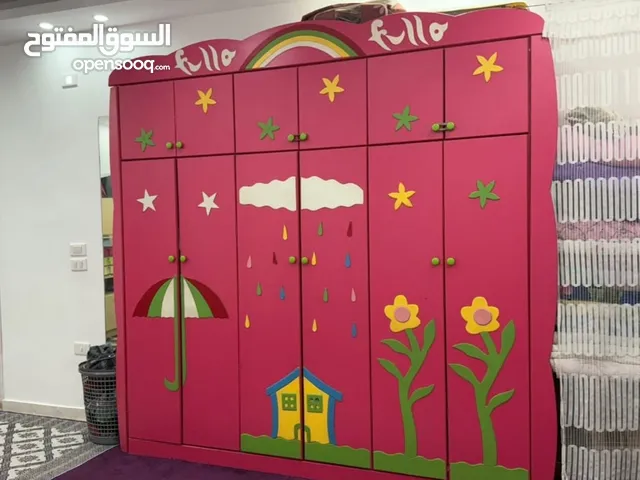 غرفة نوم بناتية مستوردة كاملة بسعر حررررق استعمال خفيف