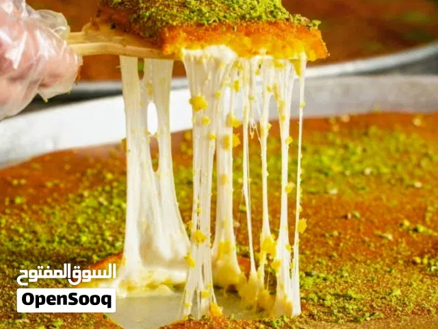 كنافة تواصي باجود انواع الجبن والسمن الحلوب والبلدي
