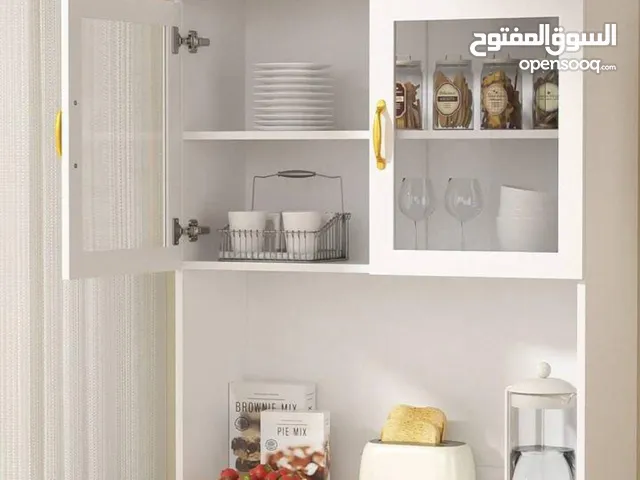 خزانة مطبخ منزلية 4 دفات – ترتيب وأناقة بكل زاوية لو بدك حل يجمع بين الجمال والعملية لمطبخك او غرفتك
