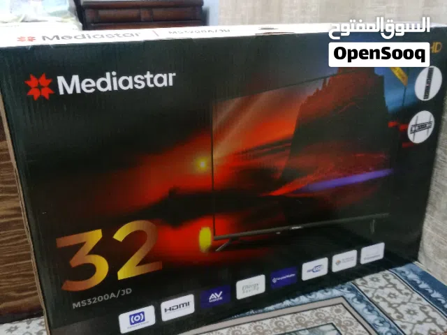 شاشة ميديا استار بالكرتونة جديدة غير مستعمل